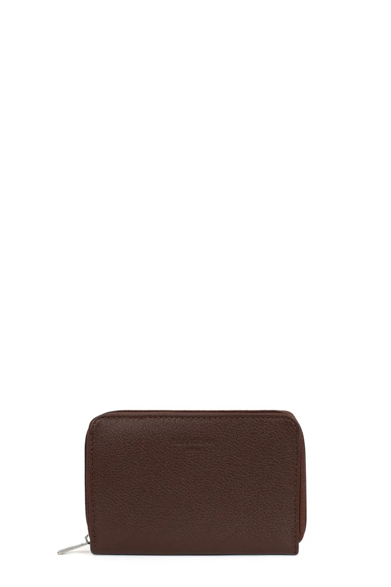 Portefeuille - 1 volet - Stop RFID - Cuir de vachette