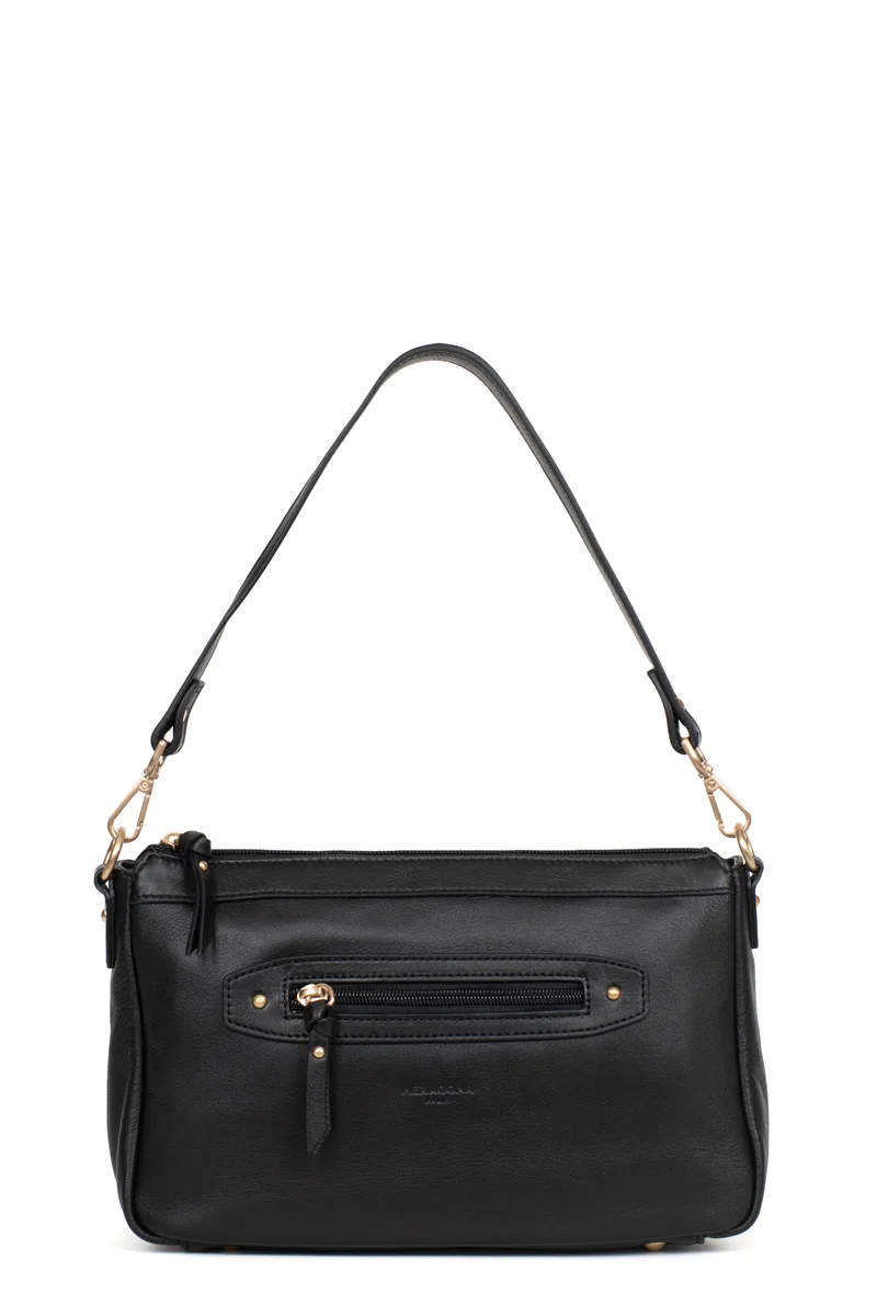 Sac porté épaule 1 anse - Cuir de vachette