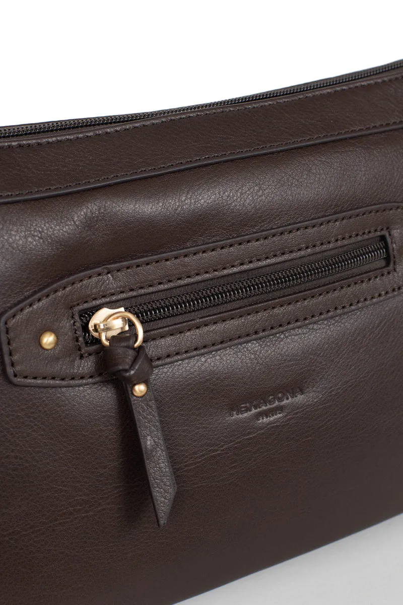 Sac porté épaule 1 anse - Cuir de vachette