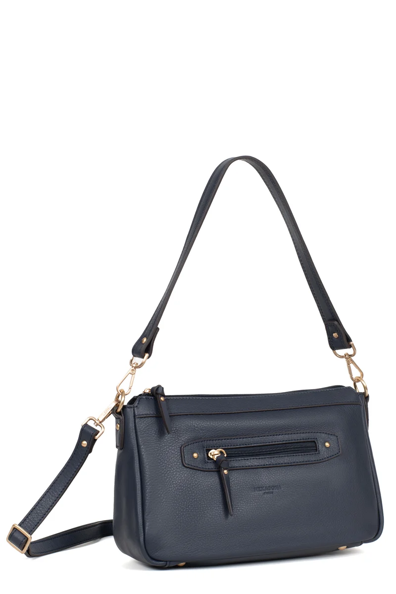 Sac porté épaule 1 anse - Cuir de vachette