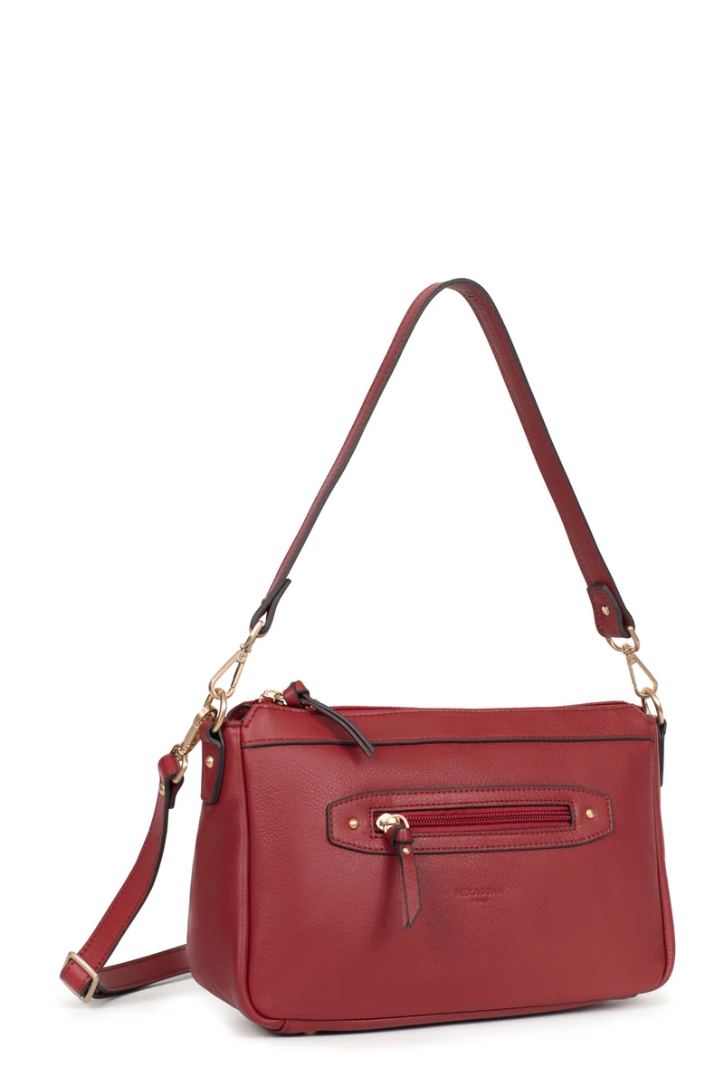 Sac porté épaule 1 anse - Cuir de vachette
