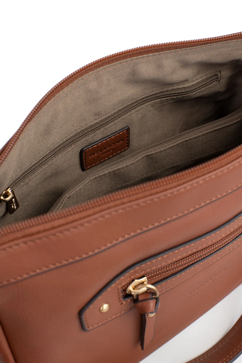 Sac porté épaule 1 anse - Cuir de vachette