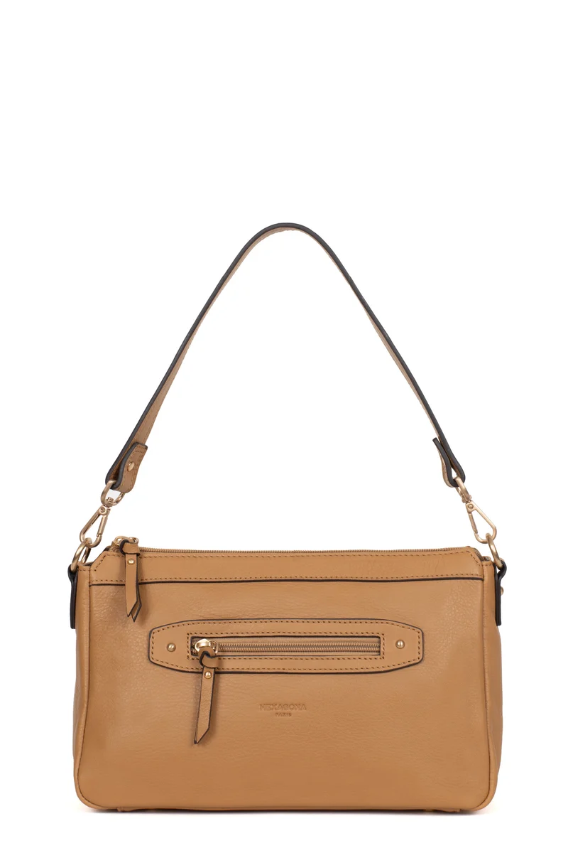 Sac porté épaule 1 anse - Cuir de vachette