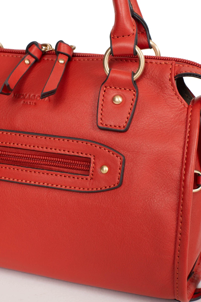Sac porté main 2 poignées - Cuir de vachette