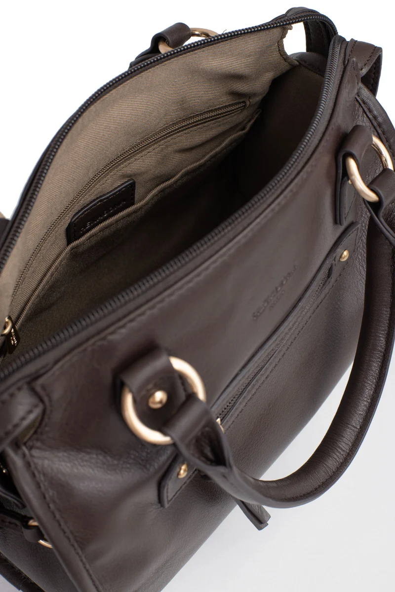 Sac porté main 2 poignées - Cuir de vachette