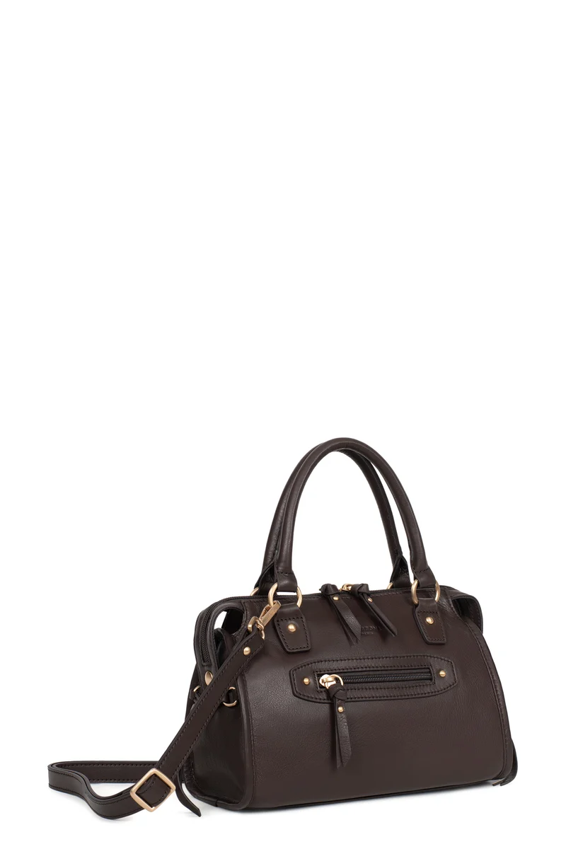 Sac porté main 2 poignées - Cuir de vachette