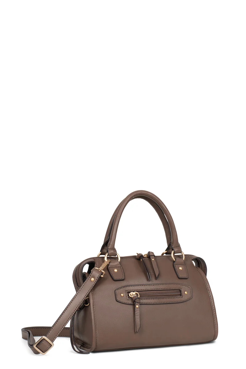 Sac porté main 2 poignées - Cuir de vachette