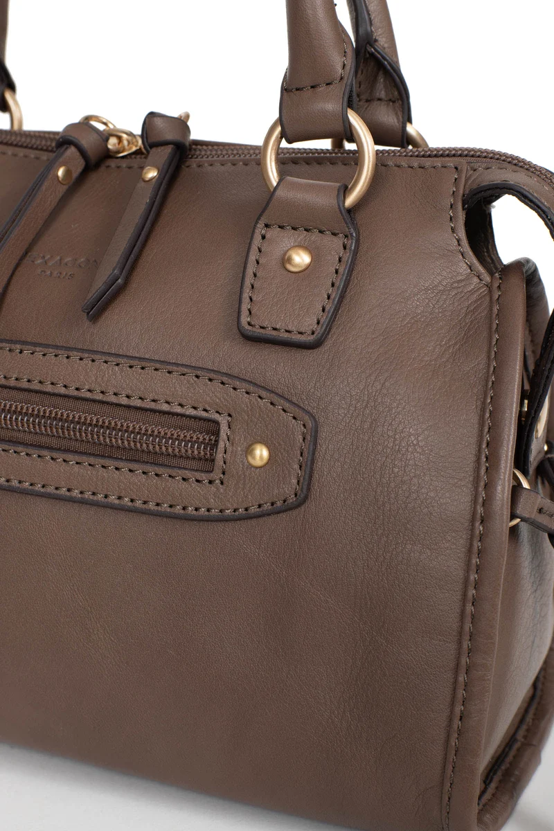 Sac porté main 2 poignées - Cuir de vachette
