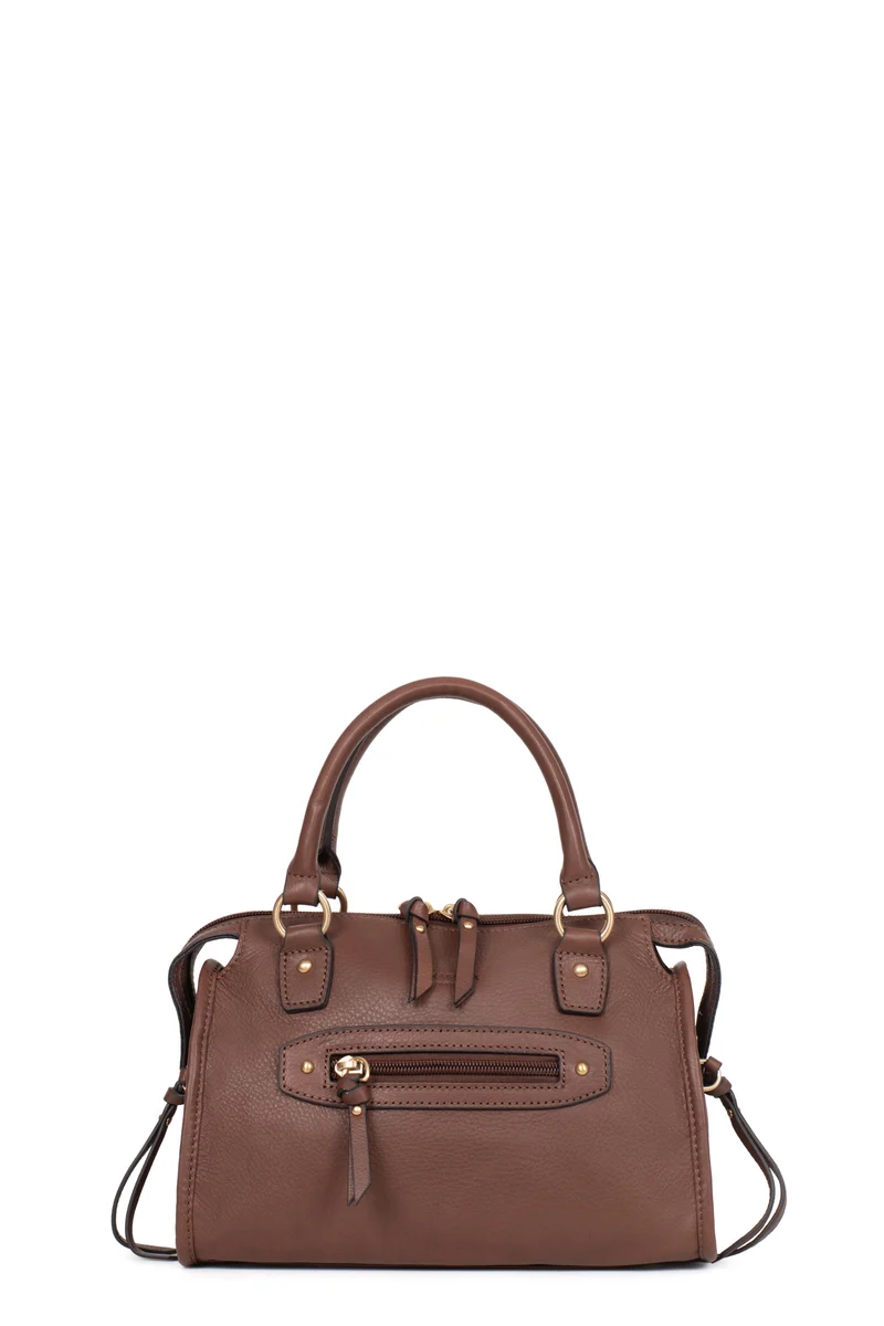 Sac porté main 2 poignées - Cuir de vachette