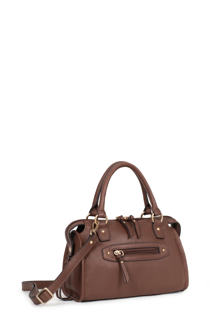 Sac porté main 2 poignées - Cuir de vachette