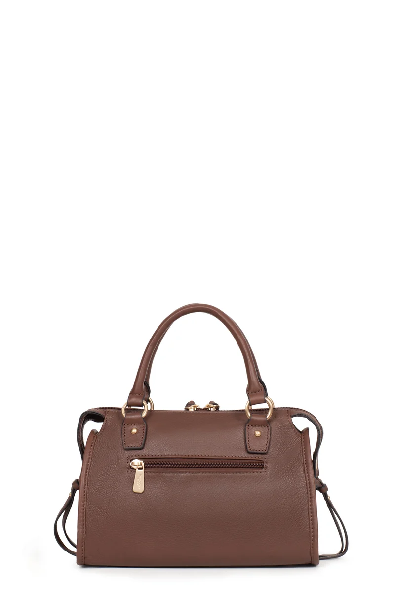 Sac porté main 2 poignées - Cuir de vachette