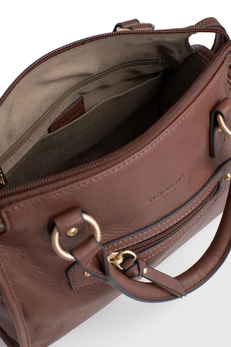 Sac porté main 2 poignées - Cuir de vachette