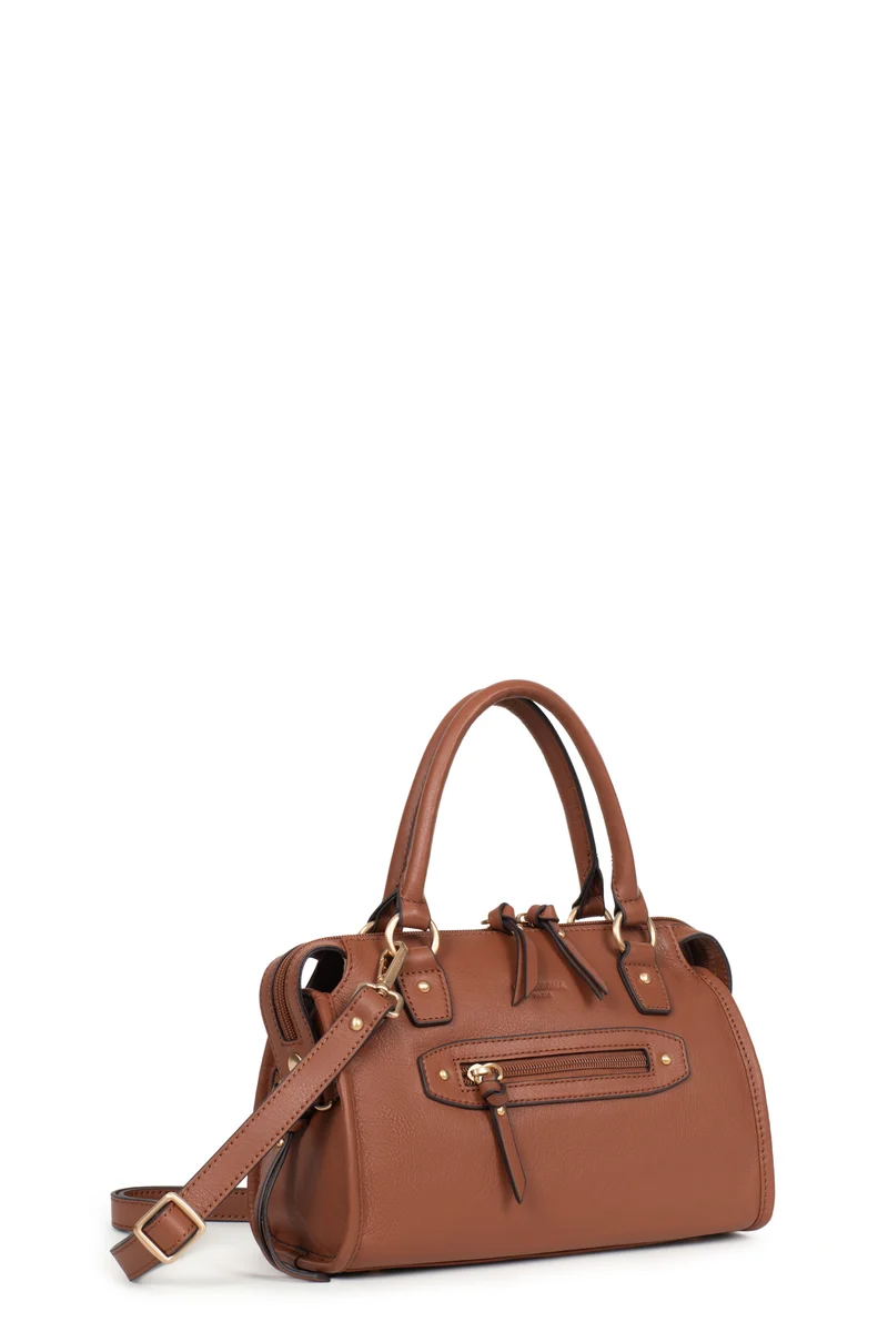 Sac porté main 2 poignées - Cuir de vachette