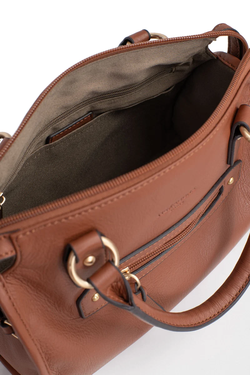 Sac porté main 2 poignées - Cuir de vachette