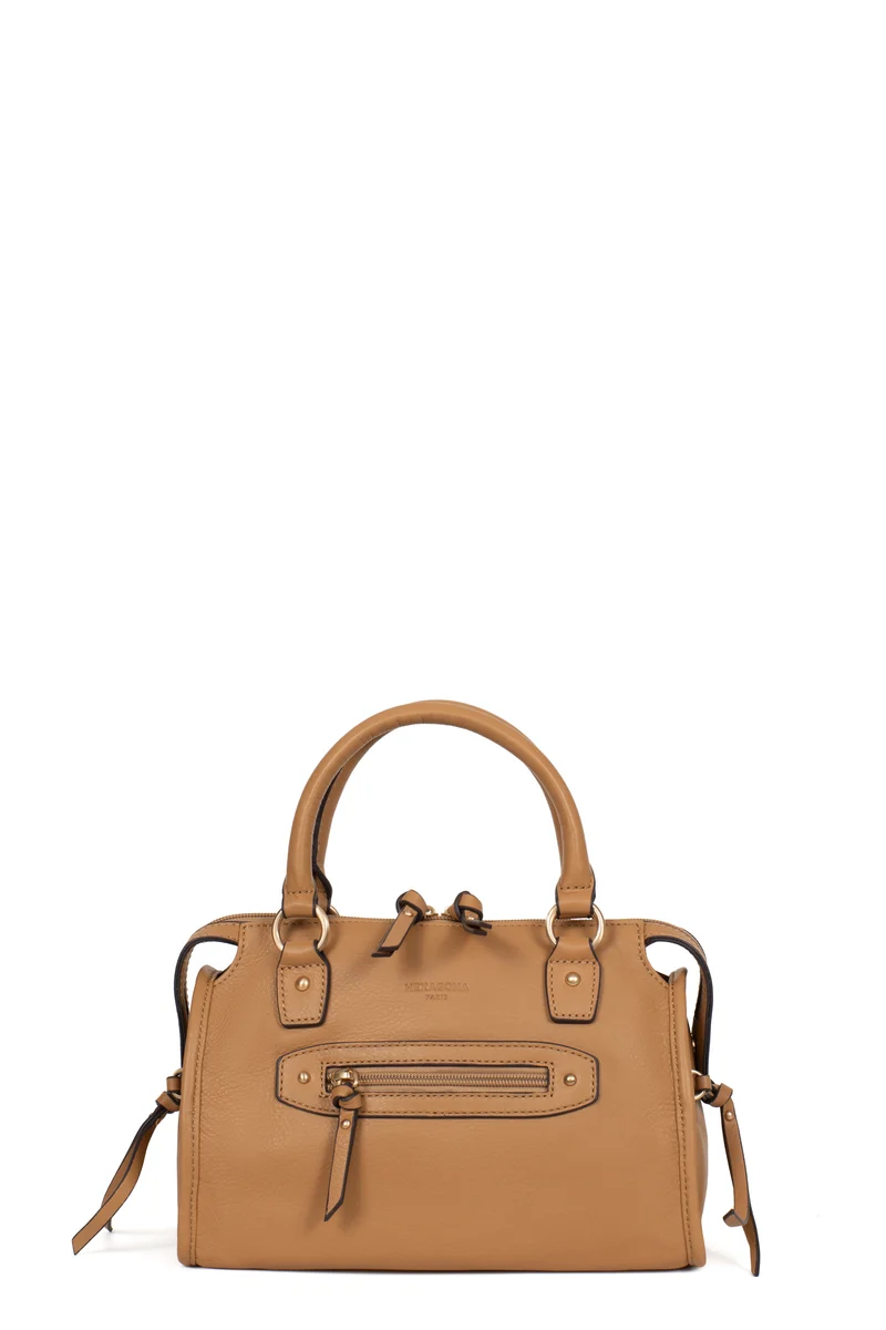 Sac porté main 2 poignées - Cuir de vachette