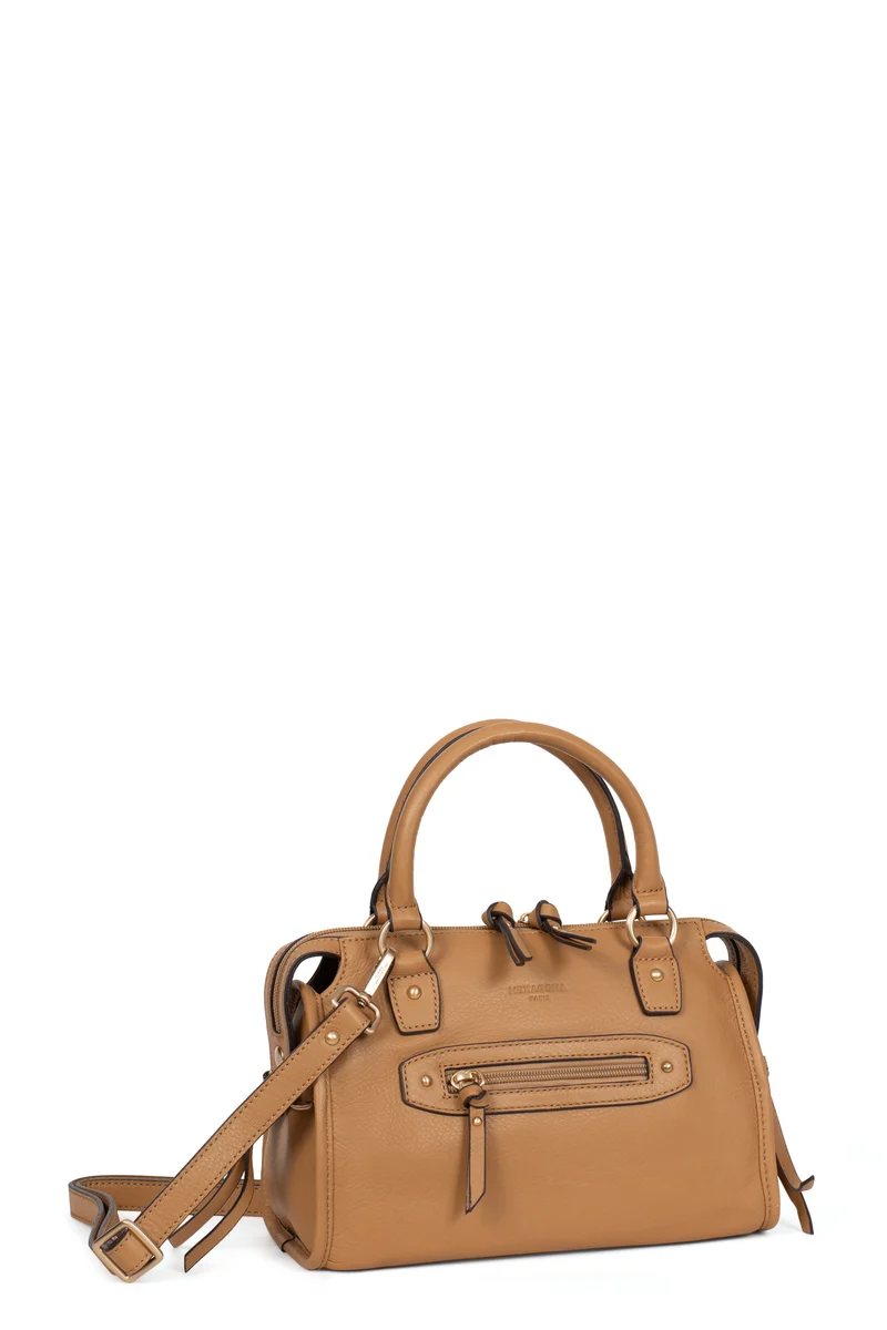 Sac porté main 2 poignées - Cuir de vachette