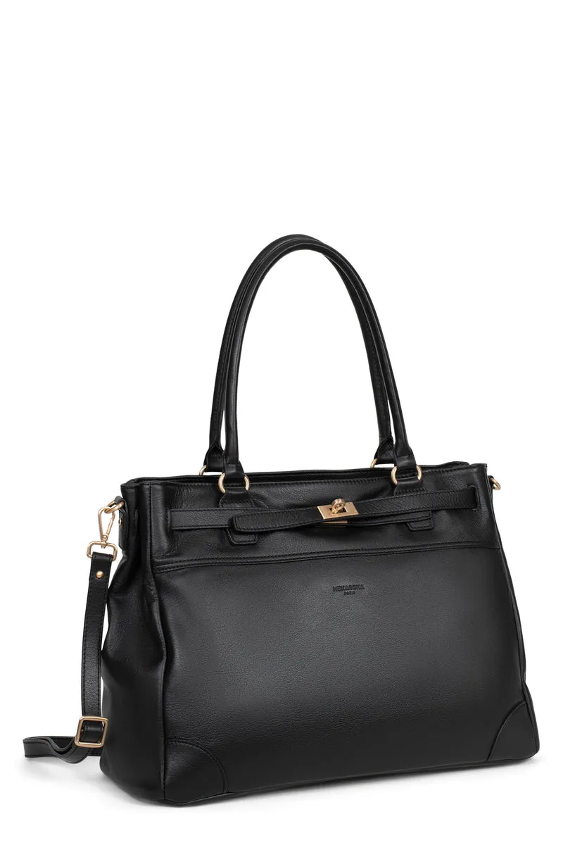 Sac cabas porté épaule - A4 - Cuir de vachette