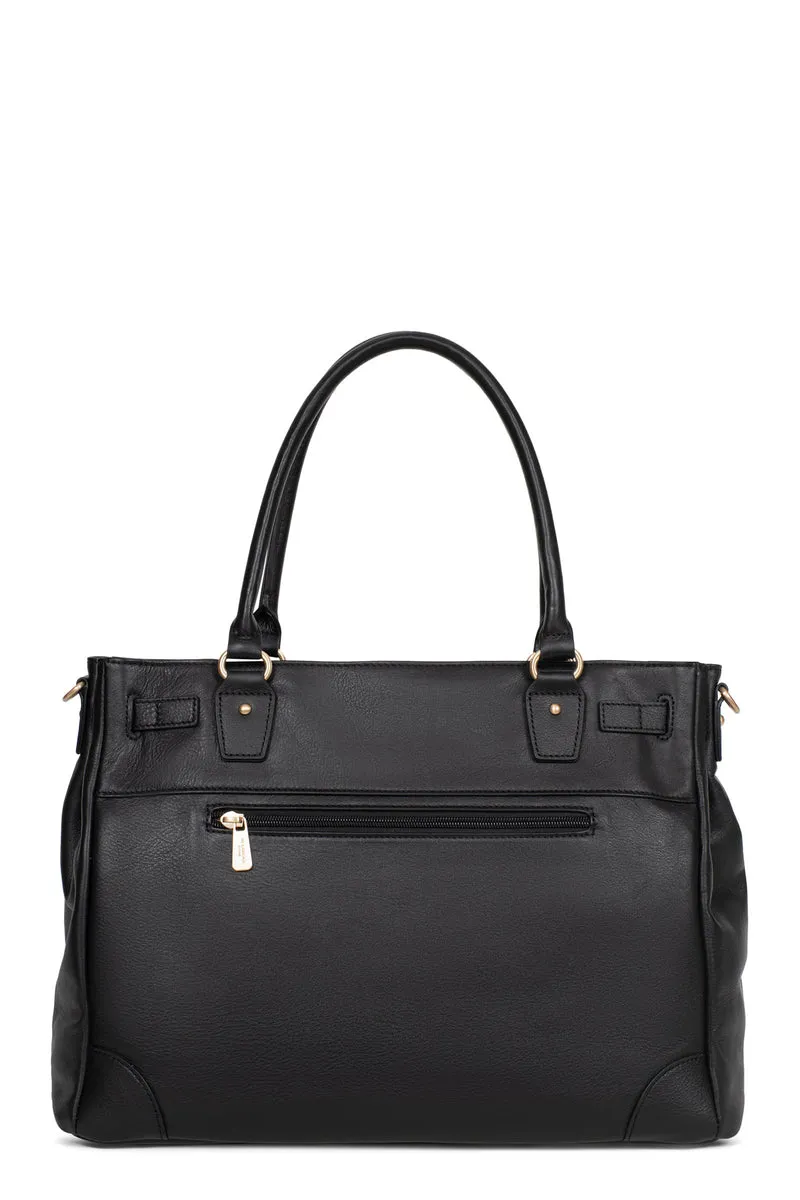 Sac cabas porté épaule - A4 - Cuir de vachette