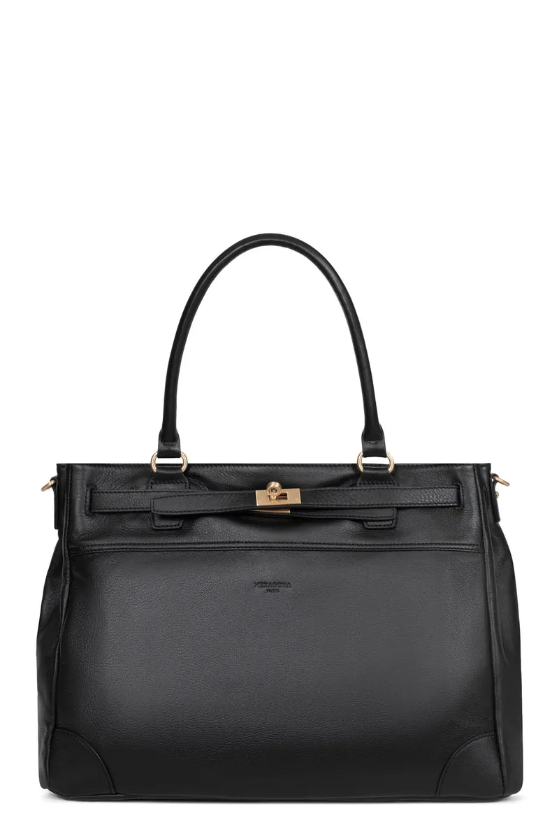 Sac cabas porté épaule - A4 - Cuir de vachette