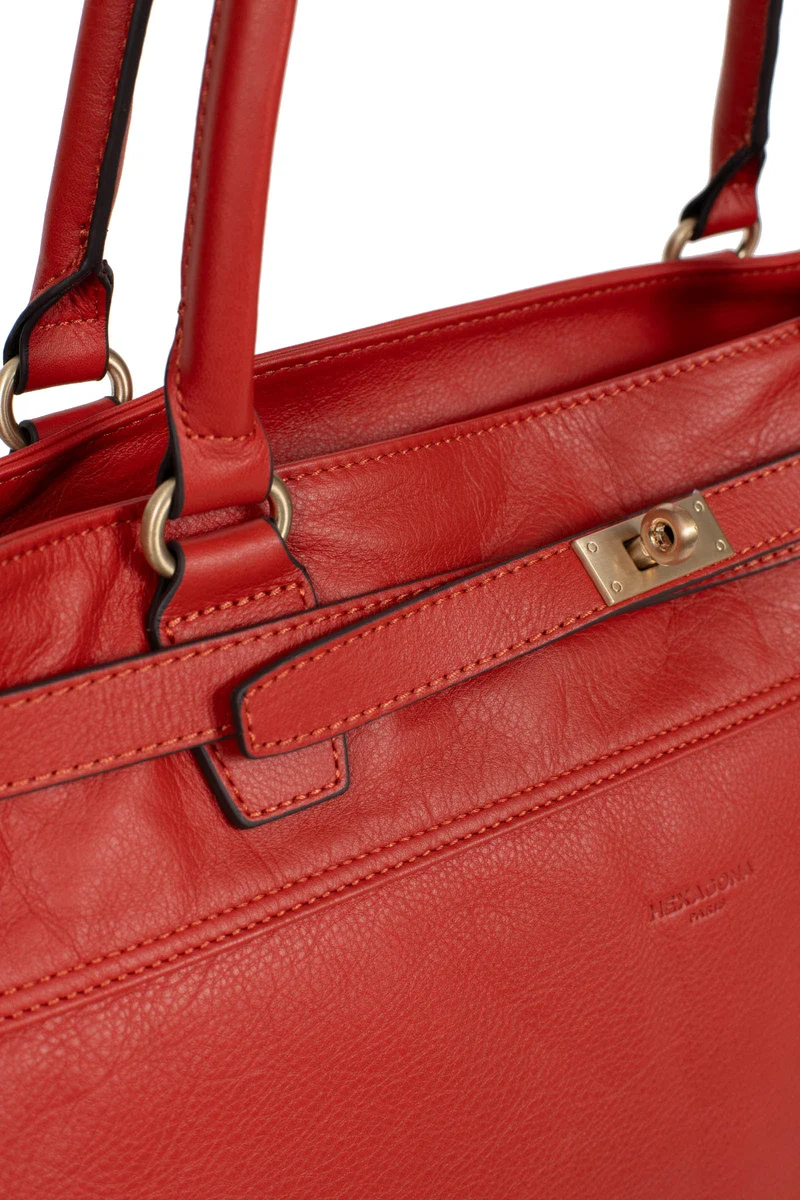Sac cabas porté épaule - A4 - Cuir de vachette