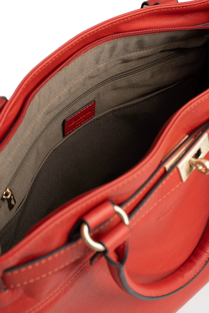 Sac cabas porté épaule - A4 - Cuir de vachette