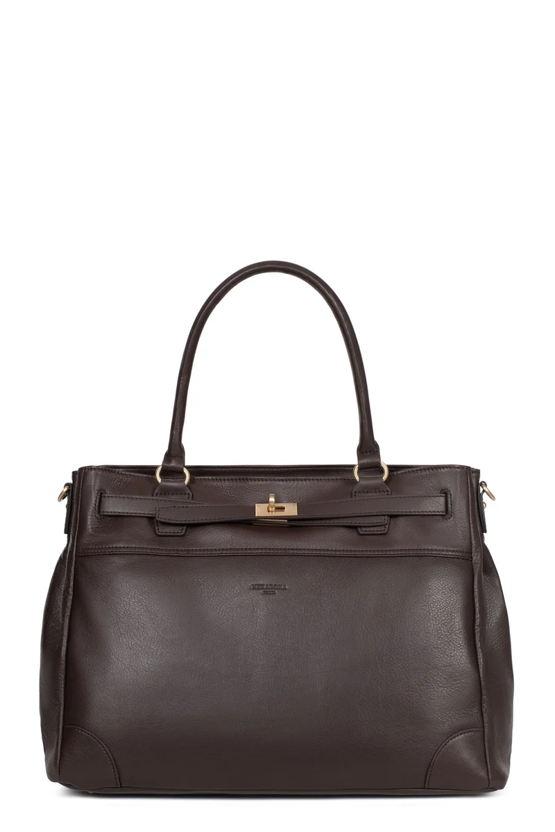 Sac cabas porté épaule - A4 - Cuir de vachette