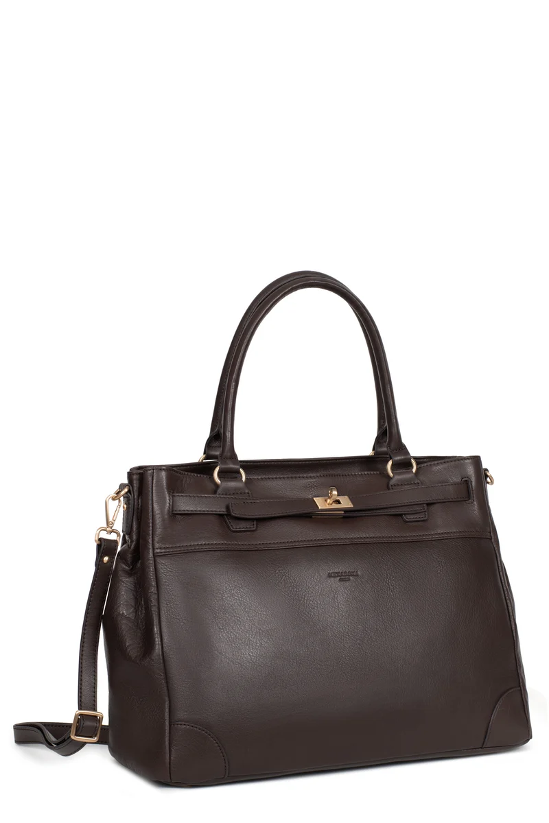 Sac cabas porté épaule - A4 - Cuir de vachette