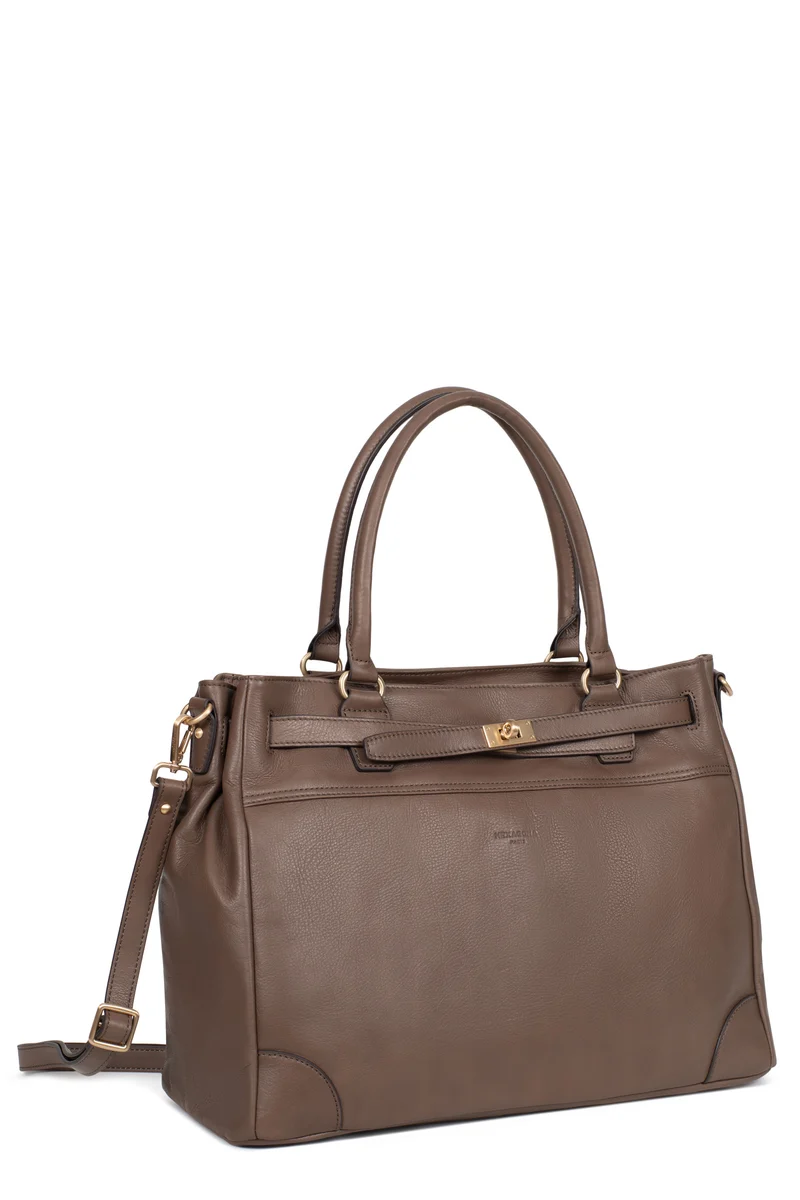 Sac cabas porté épaule - A4 - Cuir de vachette