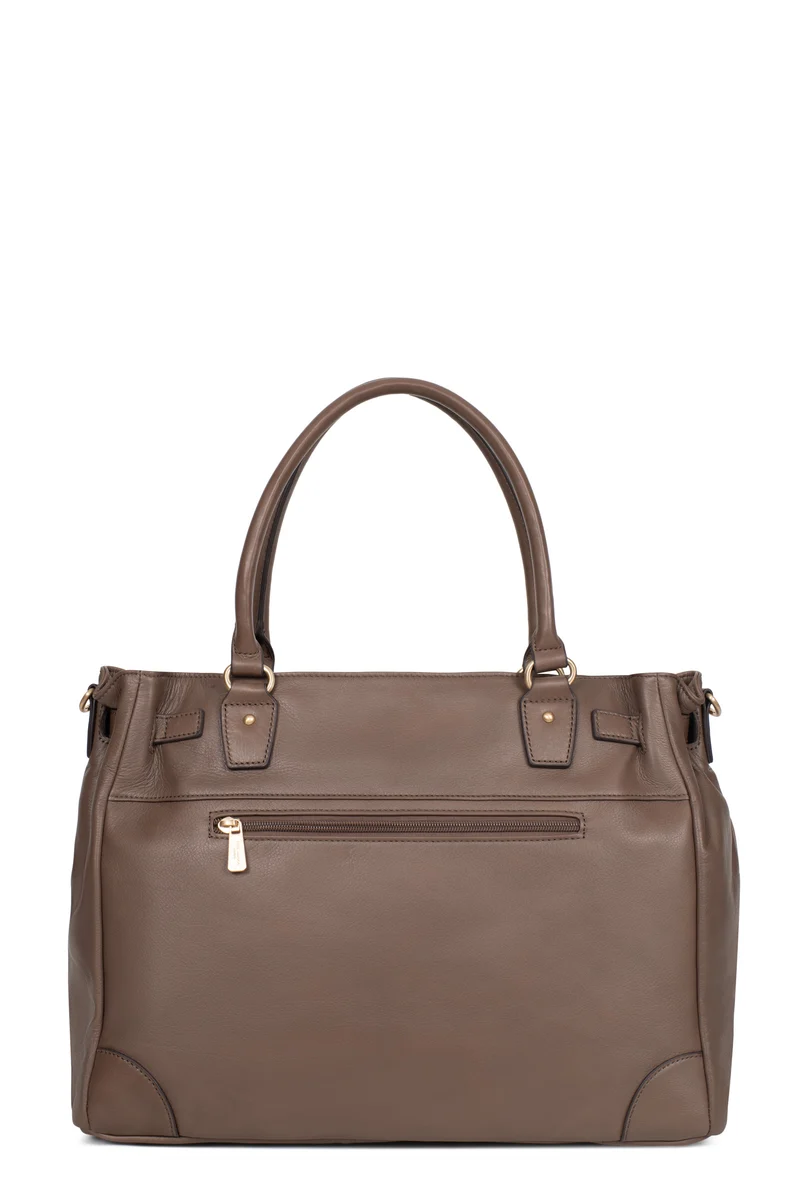 Sac cabas porté épaule - A4 - Cuir de vachette