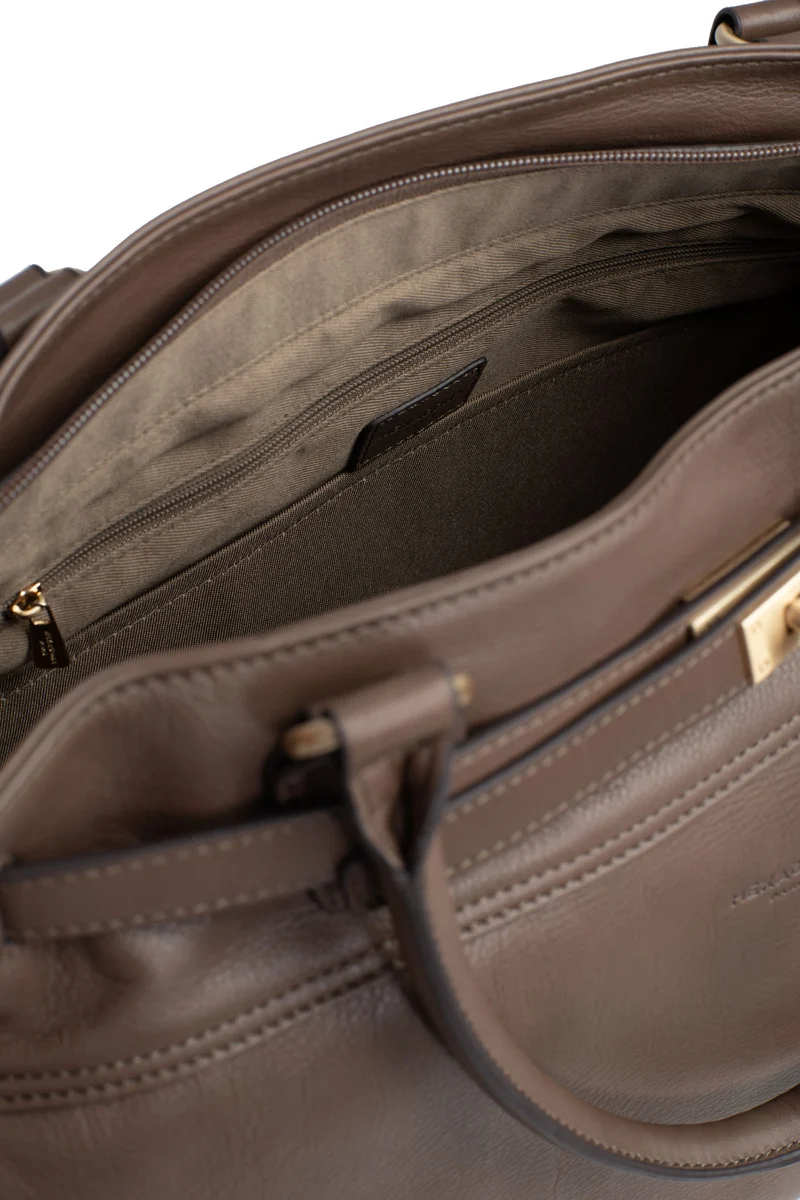 Sac cabas porté épaule - A4 - Cuir de vachette