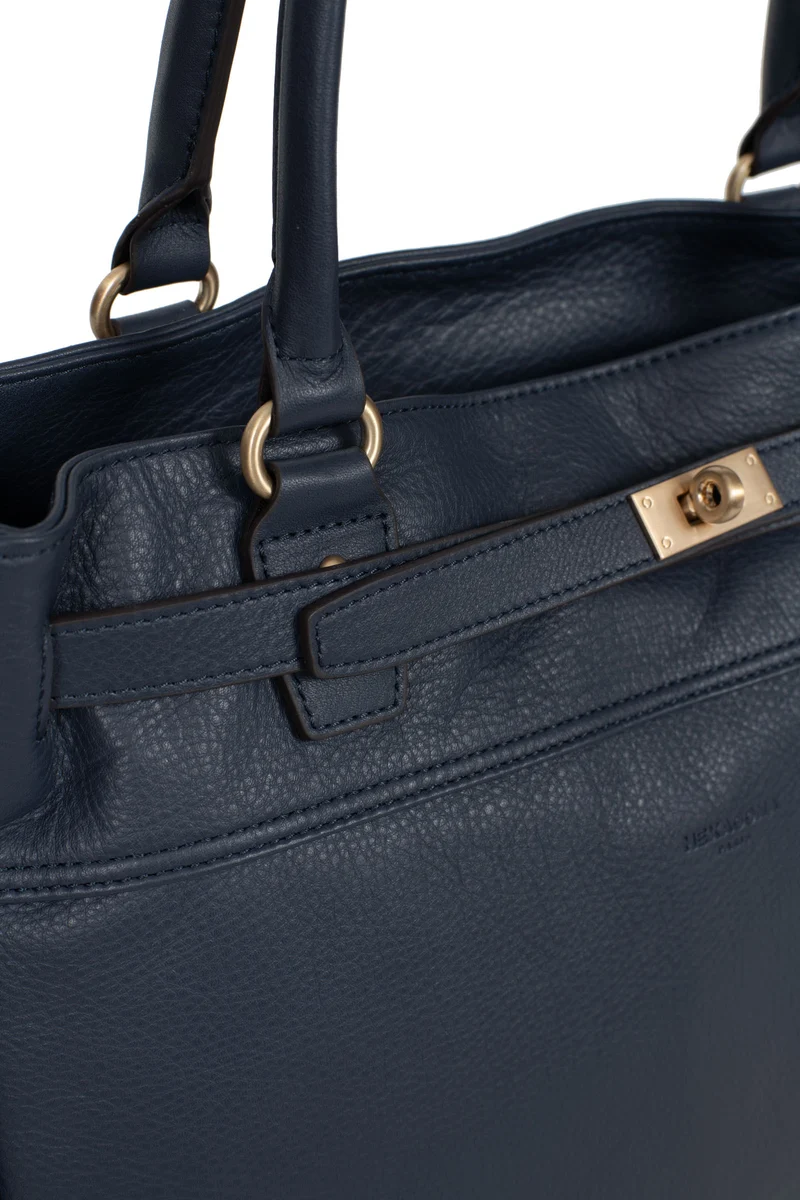 Sac cabas porté épaule - A4 - Cuir de vachette
