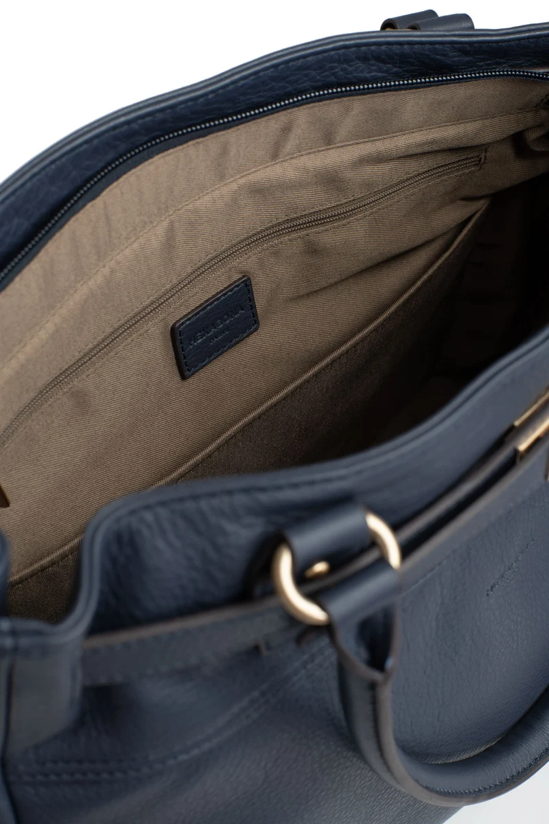 Sac cabas porté épaule - A4 - Cuir de vachette