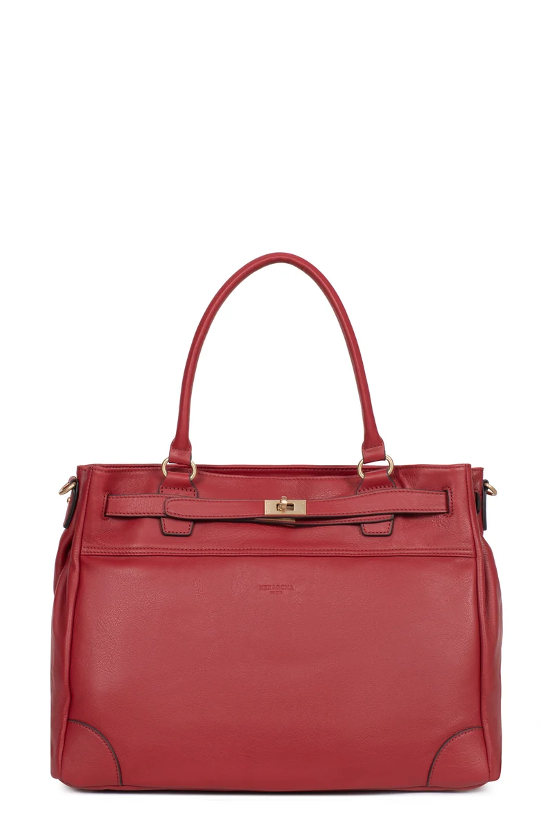 Sac cabas porté épaule - A4 - Cuir de vachette