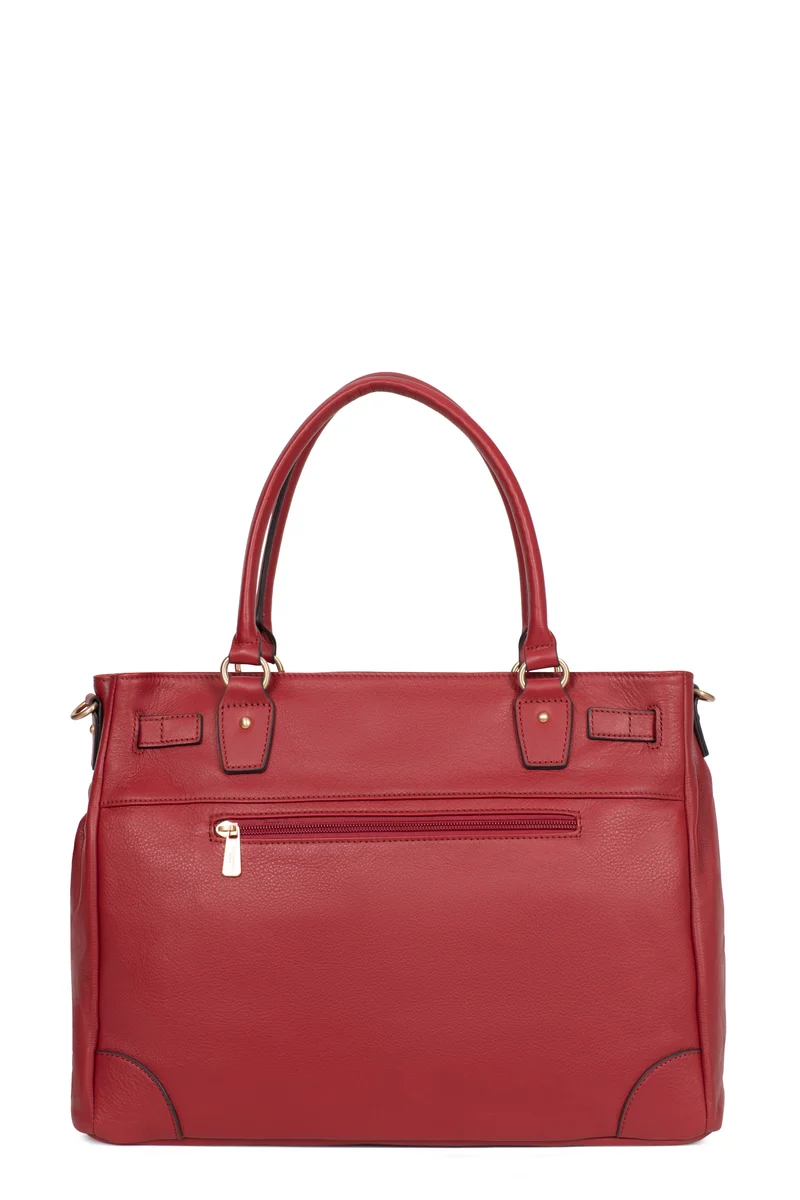 Sac cabas porté épaule - A4 - Cuir de vachette