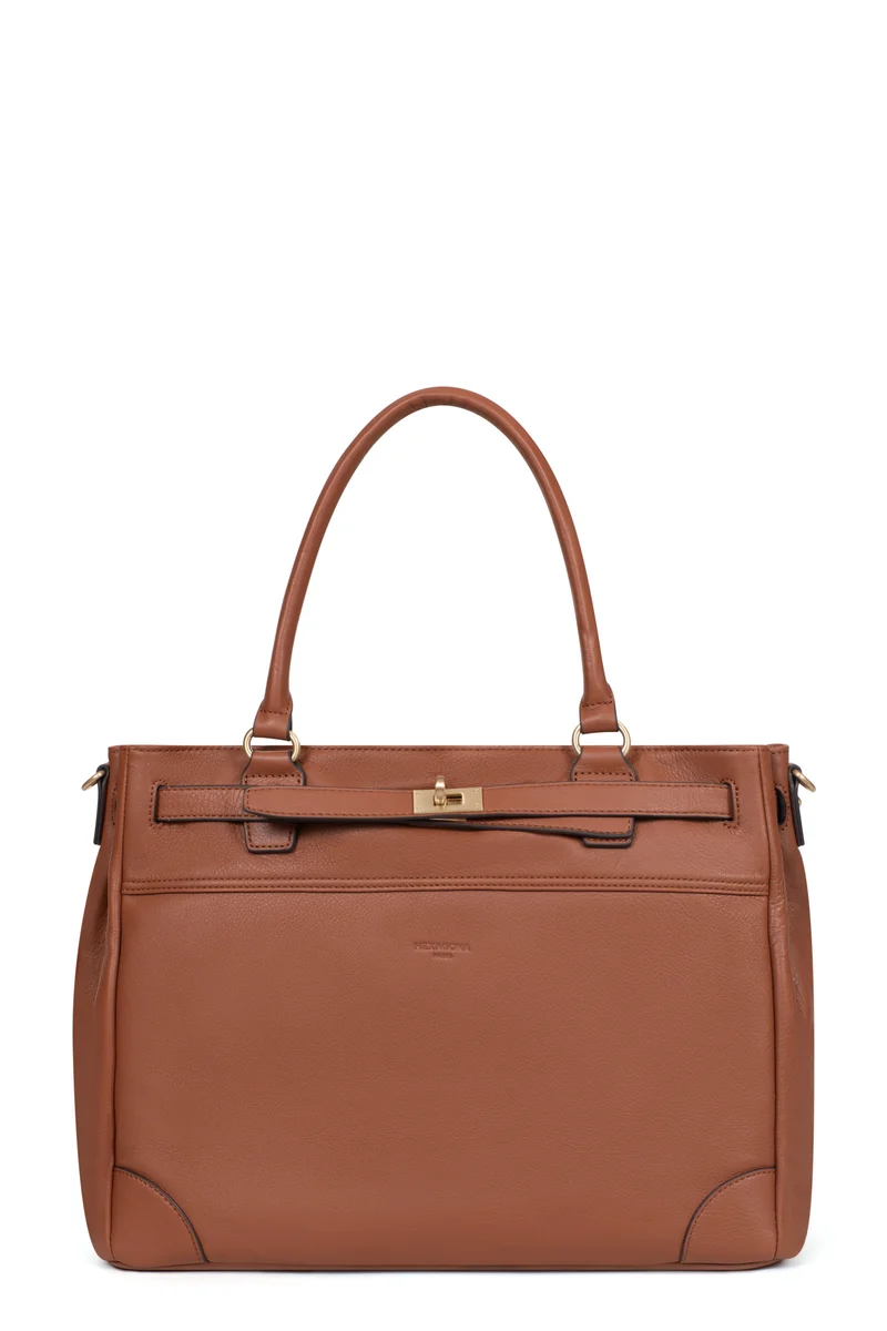 Sac cabas porté épaule - A4 - Cuir de vachette
