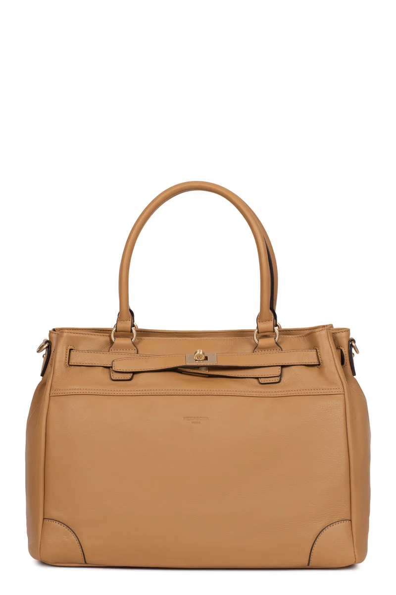 Sac cabas porté épaule - A4 - Cuir de vachette