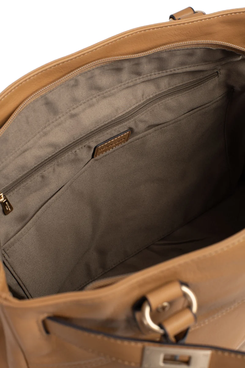 Sac cabas porté épaule - A4 - Cuir de vachette
