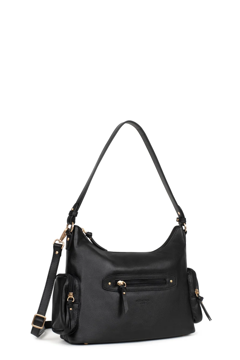 Sac porté épaule 1 anse - Cuir de vachette
