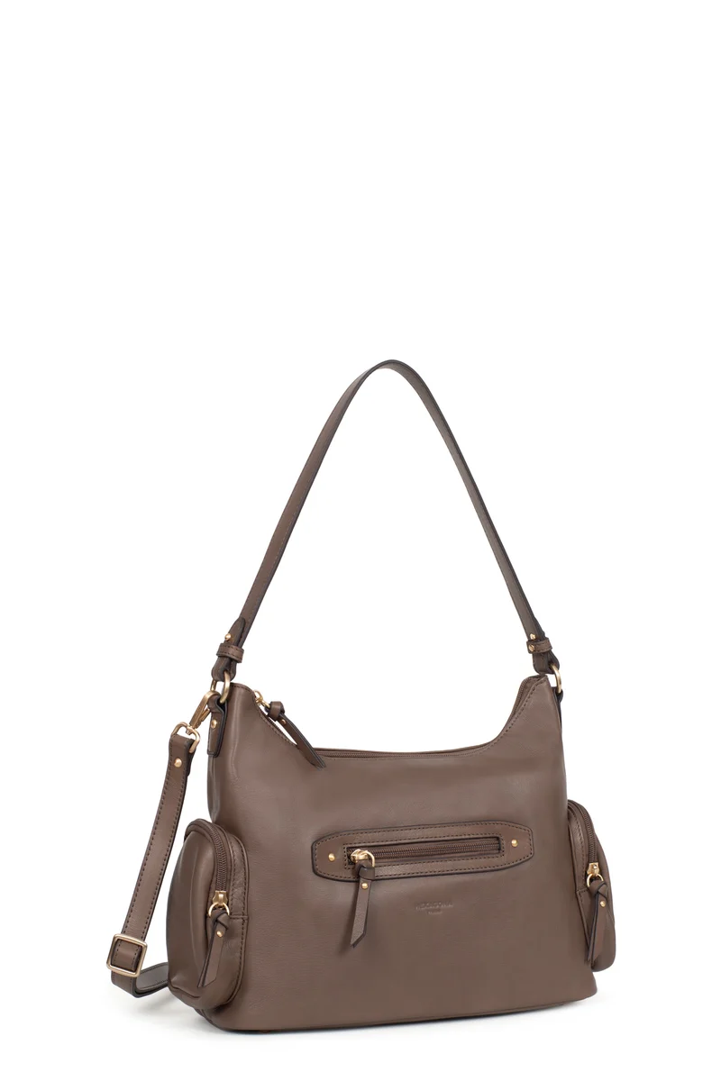 Sac porté épaule 1 anse - Cuir de vachette