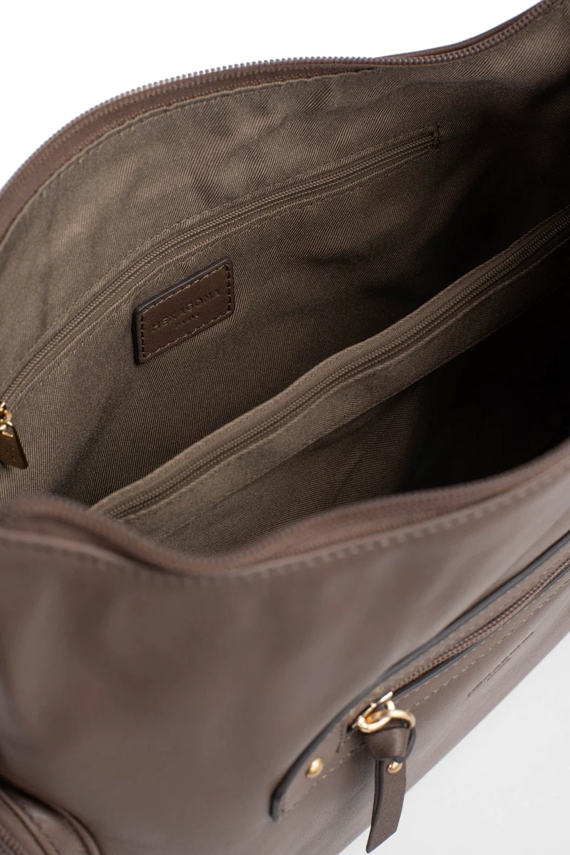 Sac porté épaule 1 anse - Cuir de vachette