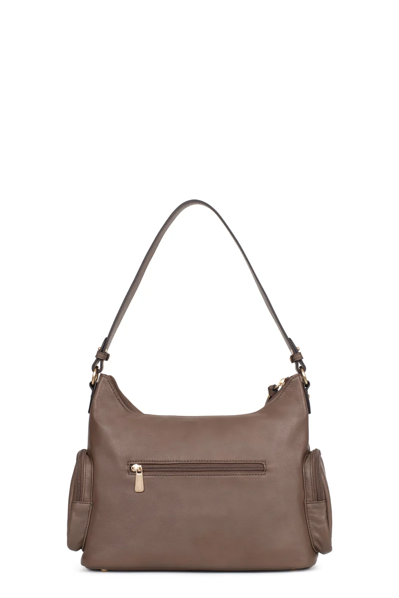 Sac porté épaule 1 anse - Cuir de vachette