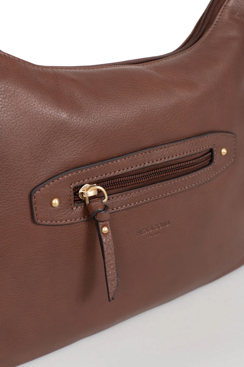 Sac porté épaule 1 anse - Cuir de vachette
