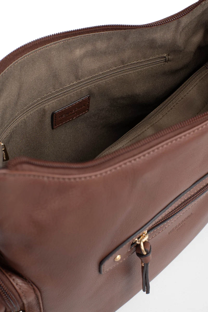 Sac porté épaule 1 anse - Cuir de vachette