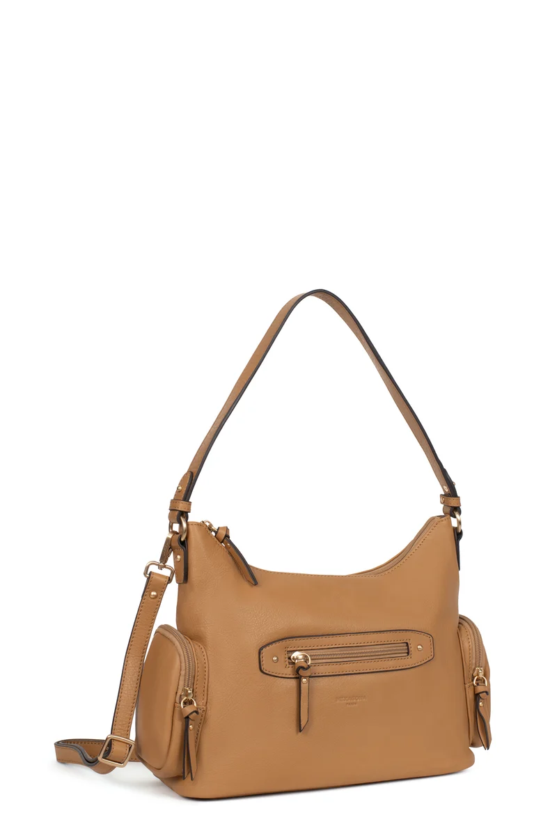 Sac porté épaule 1 anse - Cuir de vachette