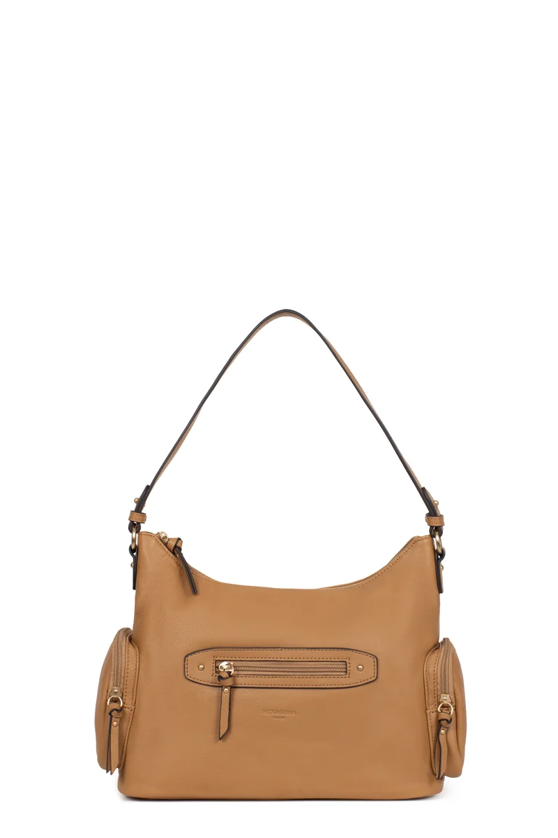 Sac porté épaule 1 anse - Cuir de vachette