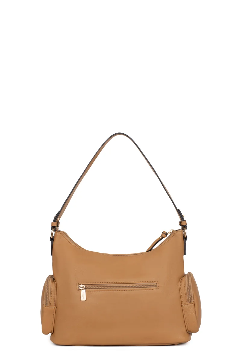 Sac porté épaule 1 anse - Cuir de vachette