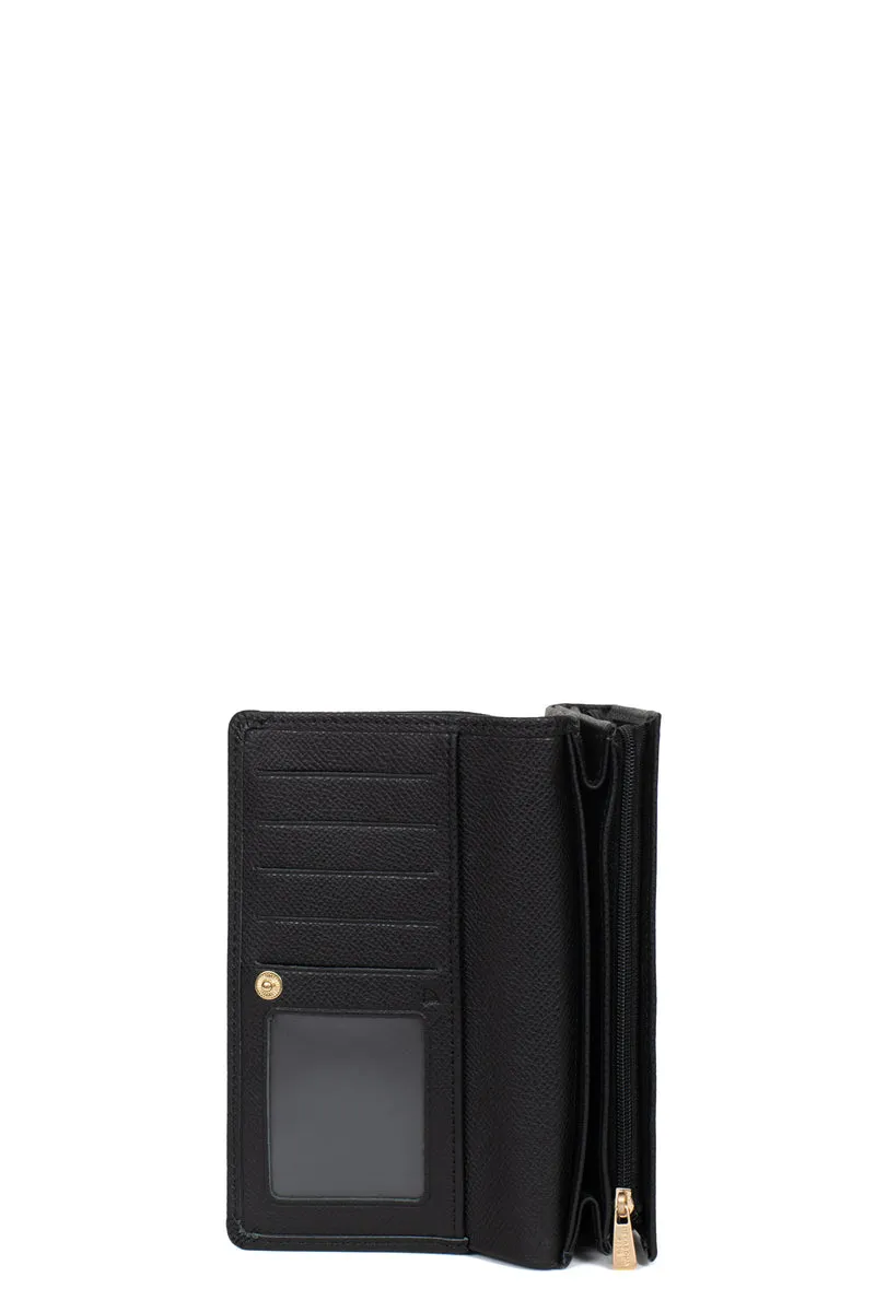Portefeuille long - 1 volet - Stop RFID - Cuir