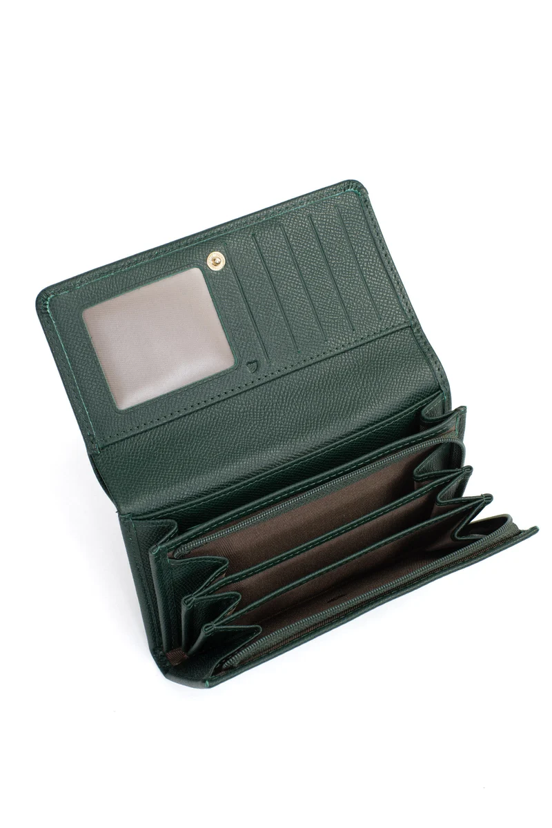 Portefeuille long - 1 volet - Stop RFID - Cuir