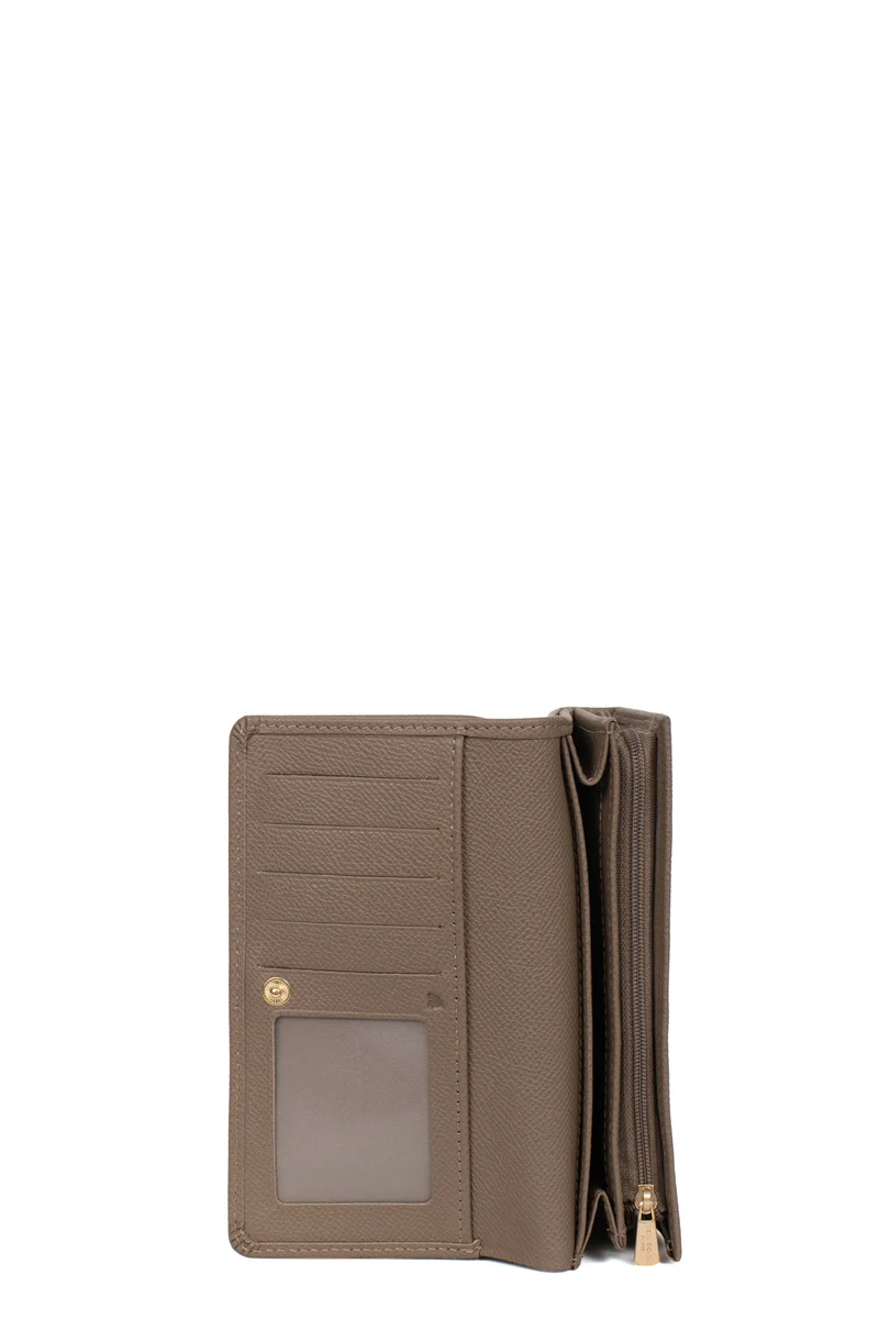 Portefeuille long - 1 volet - Stop RFID - Cuir