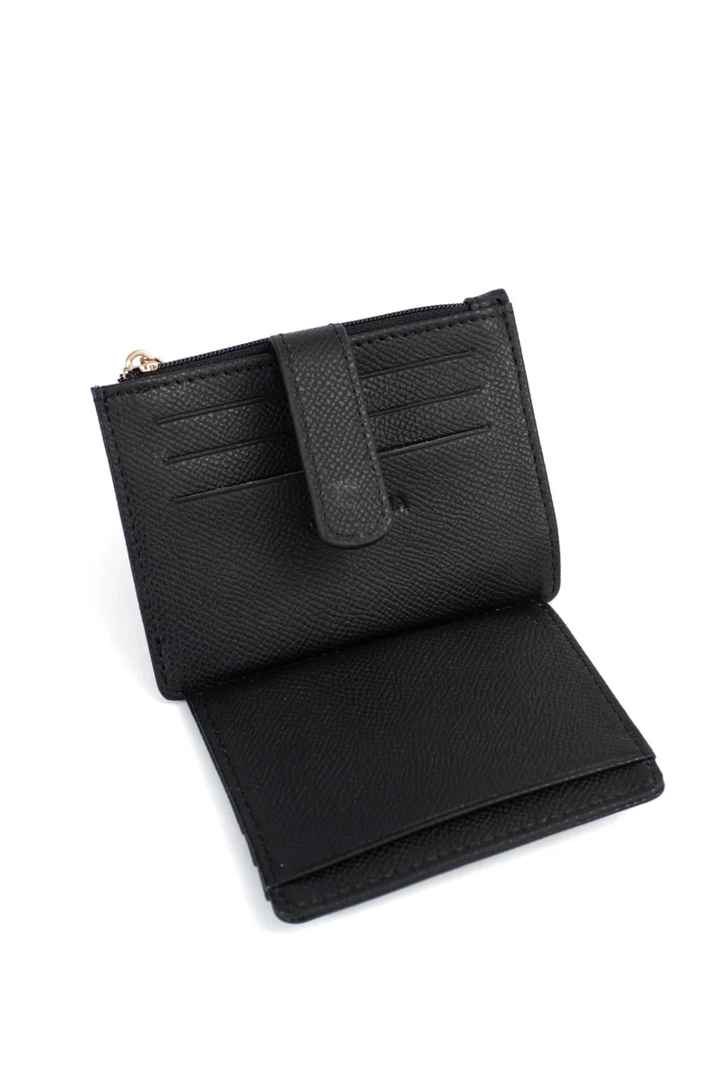 Porte-cartes - 1 volet - Cuir